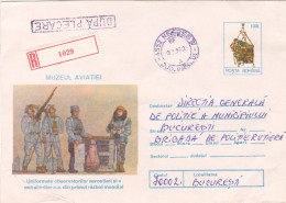 MILITARY UNIFORMS FROM WW1 , MUSEUM  COVER STATIONERY 1996, ROMANIA - Museums