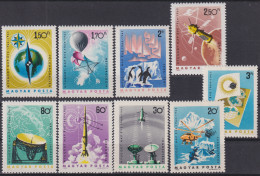 F-EX44942 HUNGARY MNH 1965 QUIET SUN YEAR SPACE COSMOS ASTRONOMY.  - Astronomie