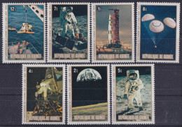 F-EX46998 GUINEE GUINEA MNH 1979 10th ANIV OF MAN IN MOON COSMOS ASTRONOMY.  - Astronomie