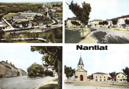 Nantiat * Souvenir De La Commune * Cp 4 Vues Salle Culturelle - Nantiat