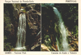 GERÊS, Braga - Cascatas Do Arado E Vidoeiro, Parque Nacional Da Peneda-Gerês  ( 2 Scans ) - Braga