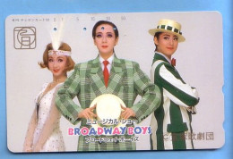 Japan Japon Telefonkarte Télécarte Phonecard Telefoonkaart -  Frau Women Femme Takarazuka Revue - Cinéma