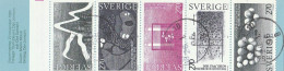 CARNET FRANCOBOLLI TIMBRATI SVEZIA-SVERIGE 1983 (BF45 - Blokken & Velletjes