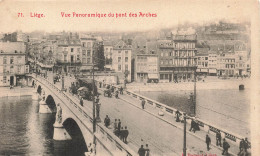 BELGIQUE - Liège - Vue Panoramique Du Pont Des Arches - Animé - Carte Postale Ancienne - Lüttich