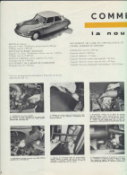 VIEUX PAPIERS  PLAN TECHNIQUE  POUR L'ENTRETIEN DE LA CITROEN I.D.  19.    1957+ - Other Plans