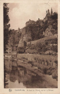 LUXEMBOURG - Luxembourg Ville - Au Bord De L'Aizette Vue Sur Le Remport - Carte Postale Ancienne - Luxemburg - Stad