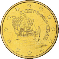 Chypre, 50 Euro Cent, 2008, BU, FDC, Or Nordique, KM:83 - Chypre