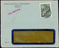 603181 | Firmenlochung Perfin Der Banco National Ultramarino Lisboa, Portugal  | -, -, - - Storia Postale