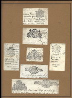 Document  Entete   Lettre    - Cachet   -annees - 1674 A 1687 - Seals Of Generality