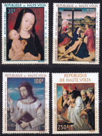 Obervolta 222 - 225 Postfrisch, Religiöse Gemälde (Nr. 2124) - Paintings