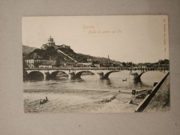 PIEMONTE TORINO 1 PONTE IN PIETRA SUL PO Formato Piccolo Viaggiata Nel 1901 Condizioni Buone - Ponti