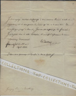 ALLEMAGNE Noblesse GOTHA 1802  Sign. E. De Dalbert Francfort Allemagne Comtesse De Walderdoff  Née De Freyberg Wiesbaden - Historical Documents