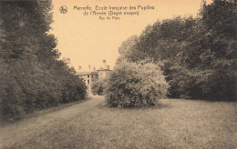 BELGIQUE - Marneffe - École Française Des Pupilles De L'armée - Vue Du Parc - Carte Postale Ancienne - Andere & Zonder Classificatie