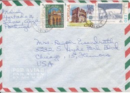 Portugal Air Mail Cover Sent To USA 1978 - Lettres & Documents