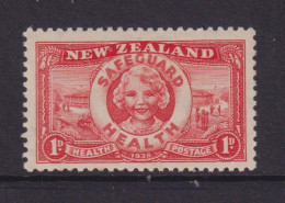 NEW ZEALAND  - 1936 Health 1d+1d Hinged Mint - Ungebraucht