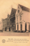 BELGIQUE - Malines - Maisons Du Quai Aux Avoines - Carte Postale Ancienne - Mechelen