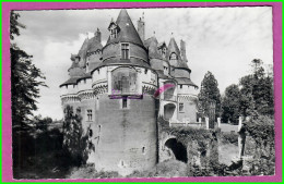 CPSM BLANGY SUR BRESLE 76 - Le Chateau De Rambures Carte Noir Et Blanc Dentelée Voyagé 1950 - Blangy-sur-Bresle