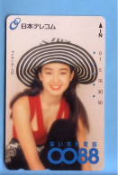 Japan Telefonkarte Japon Télécarte Phonecard - Musik Music Musique Frau Women Femme - Muziek