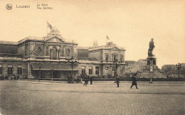 BELGIQUE - Louvain - La Gare - Carte Postale Ancienne - Leuven