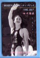 Japan Telefonkarte Japon Télécarte Phonecard -  Frau Women Femme Sport - Personnages