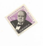 VENEZUELA 1965 TRIBUTE TO WISTON CHURCHILL POLITICIAN SCOTT C912 MI 1636 MNH - Venezuela