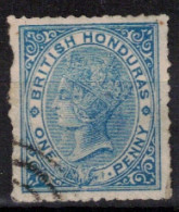 HONDURAS BRITANNIQUE    1866   N° 1 (o) - Honduras Britannico (...-1970)