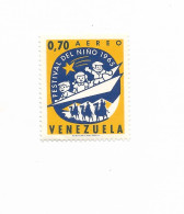 VENEZUELA 1965 CHILDREN FESTIVAL CHRISTMAS 1 VALUE MNH SC C910 MI 1634 - Venezuela