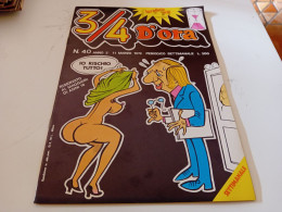 RIVISTA BARZELLETTE SEXY 3/4 D'ORA- NUMERO 40 ANNO 3- 11 MARZO 1972 - Gezondheid En Schoonheid