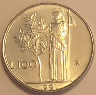 1991 - Italia 100 Lire    ------ - 100 Lire