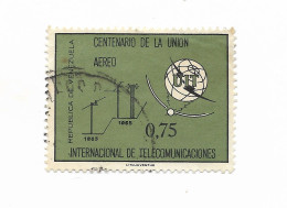 VENEZUELA 1965 UIT INTERNATIONAL TELECOMMUNICATION ORGANIZATION MI 1632 USED - Venezuela
