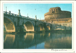 Roma (Lazio) Castel Sant'Angelo E Ponte Sul Tevere, Bridge And Sant'Angelo Castle, Foto Di Gianfranco Crimi - Castel Sant'Angelo