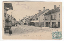 CPA :  14 X 9  -  DOUVAINE.  -  Entrée  Du  Coté  De  Thonon - Douvaine