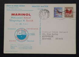 Afrique Du Sud,  Carte Marinol à  Destination De La France. - Covers & Documents