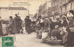 Cholet * Le Marché Au Beurre * Marchandes Coiffe Costume Anjou * Market - Cholet