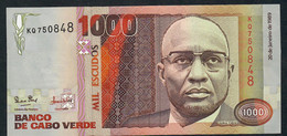 CAPE VERDE P60 1000 ESCUDOS 1989 #KQ Signature 2        UNC. - Kaapverdische Eilanden