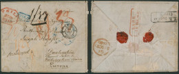 "pre-philately" - Maritime Mail: Letter From Philadelphie (8/10/1850) Without Texte > Dautenstein(Germany). See Details. - …-1845 Prefilatelia