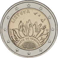 2 Euro 2023 Lithuania Coin - Together With Ukraine. - Litauen