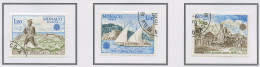 Monaco 1979 Y&T N°1186 à 1188 - Michel N°1375A à 1377A (o) - EUROPA - K13 - Used Stamps