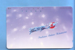 Japan Telefonkarte Japon Télécarte Phonecard -  Weihnachten Christmas - Navidad