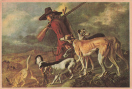 ARTS - Tableaux - Le Chasseur - Beeldemaker - Carte Postale Ancienne - Peintures & Tableaux