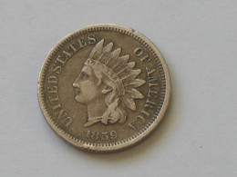 Etats-Unis  - 1 One Cent - 1859 Indian Head Cent -- United States  **** EN ACHAT IMMEDIAT **** - 1859-1909: Indian Head