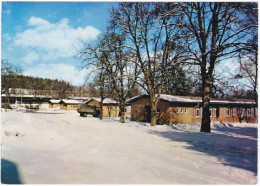 ALLEMAGNE : Müsingen : Barraquements Du Camp Sous La Neige. Camion - Münsingen