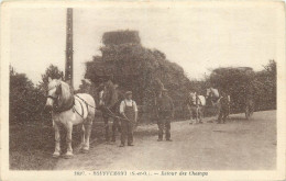 BOUFFEMONT - Retour Des Champs, Attelages. - Bouffémont