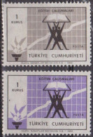 Economie - TURQUIE - Statistiques - N° 1902-1903 *  - 1969 - Neufs