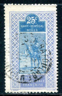 HAUT SENEGAL ET NIGER- Y&T N°25- Oblitéré - Used Stamps