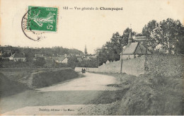 Champagné , Sarthe * Vue Générale * Route Et Village * Villageois - Andere & Zonder Classificatie