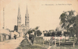 Machecoul * 1906 * Le Petit Pré Et L'église Du Village * Rue * Villageois - Machecoul