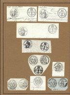 Document  Entete   Lettre    - Cachet   -  Timbre Royal- Eure -  Loi De 1810 - 1822 - Seals Of Generality