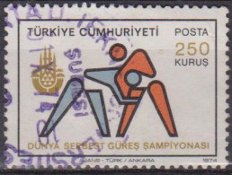 Sport Olympique - TURQUIE - Lutte Libre - N° 2103 - 1974 - Used Stamps