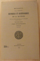 Bulletin Historique Et Archéologique De La Mayenne. 1957-58, Tome LXVII-231bis. Laval Chateau-Gontier. Goupil. - Pays De Loire